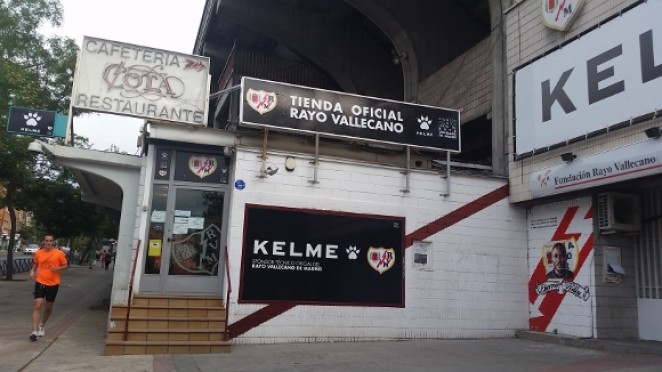 tienda rayo vallecano