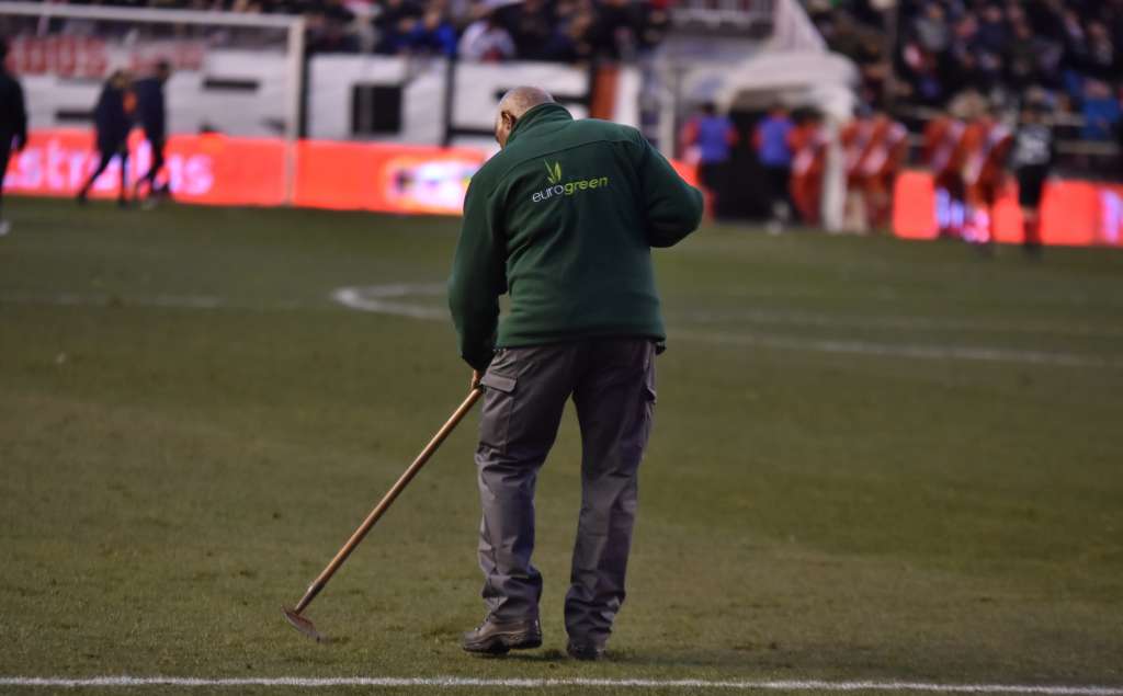Césped Estadio Vallecas
