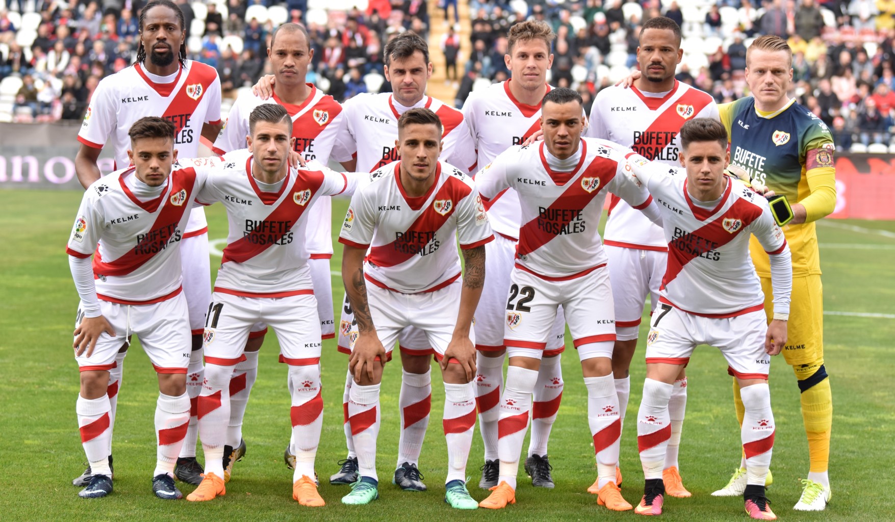Plantilla Rayo Vallecano