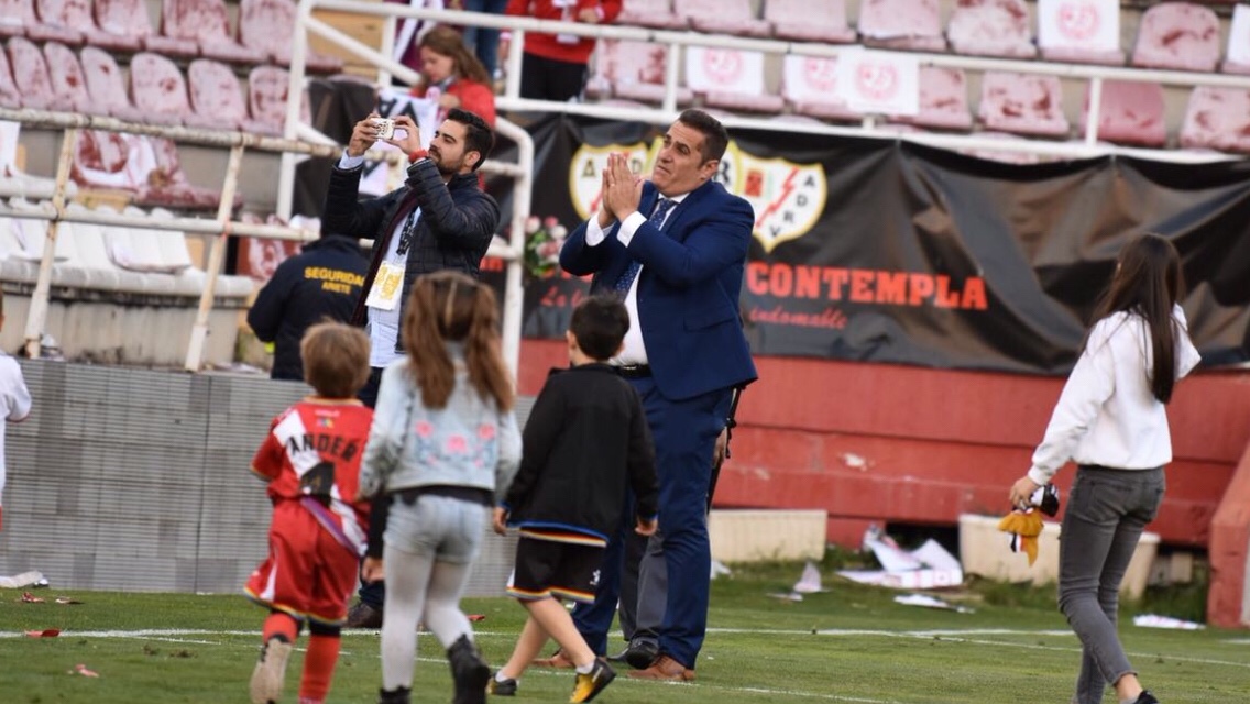 Sandoval pidió perdón a la afición del Rayo Vallecano 1 img 6679