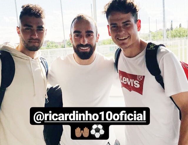 Ricardinho en la Ciudad Deportiva del Rayo Vallecano 2 img 8045