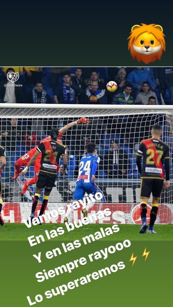 Manucho animó al Rayo Vallecano ante el Espanyol y mandó un mensaje ‘de esperanza’ 2 c8894e3b 3e14 40a4 a6c3 694ea7da3bac
