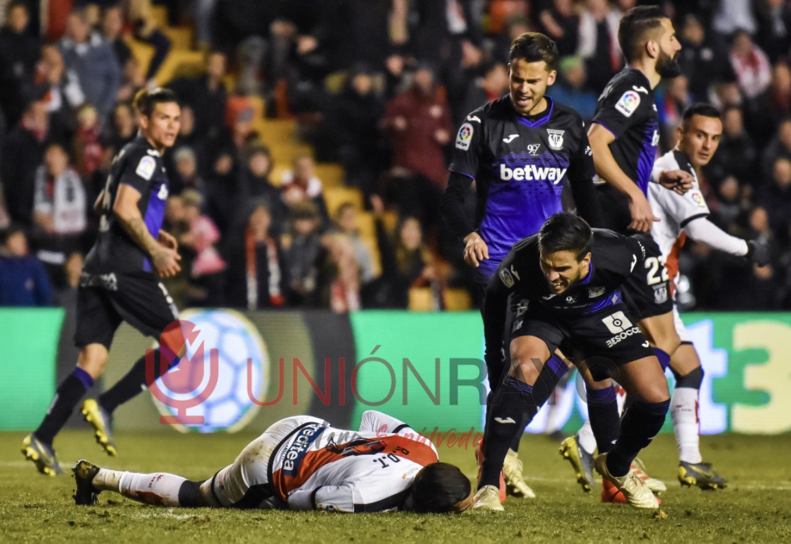 El Rayo Vallecano, cinco partidos seguidos sin ganar al CD Leganés 1 Rayo-Leganés-union-rayo