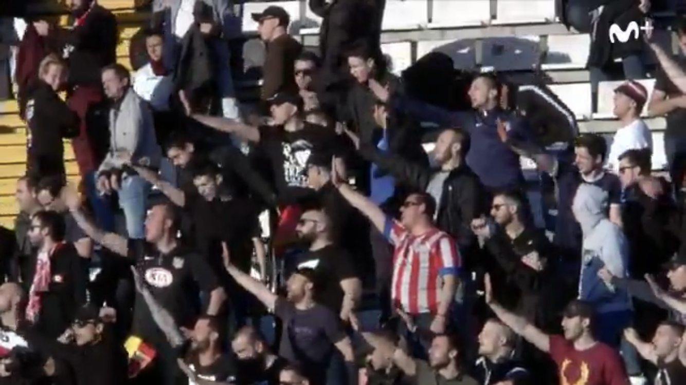 Competición abre expediente al Rayo Vallecano por la exhibición de banderas racistas en el estadio de Vallecas 1 img 8108