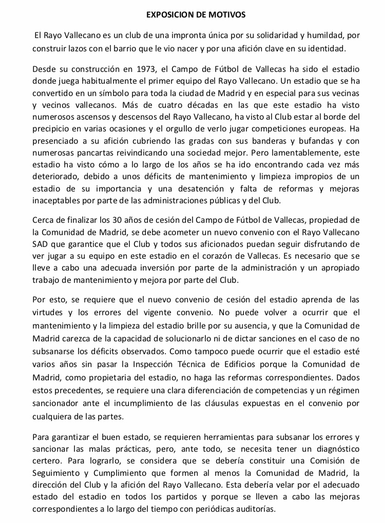 La oposición presenta a la Comunidad de Madrid su propuesta de convenio para el estadio de Vallecas 2 img 8714