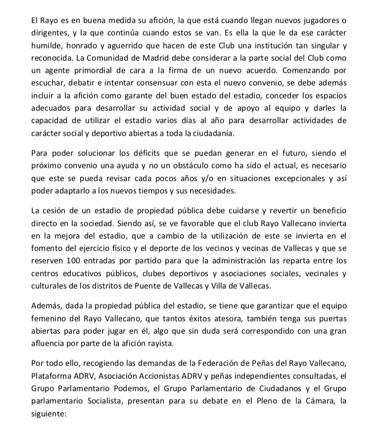 La oposición presenta a la Comunidad de Madrid su propuesta de convenio para el estadio de Vallecas 3 img 8715
