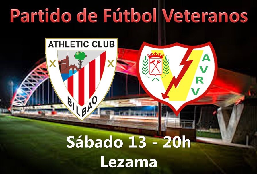 Veteranos del Athletic y el Rayo Vallecano jugarán en Lezama 2 IMG 7750