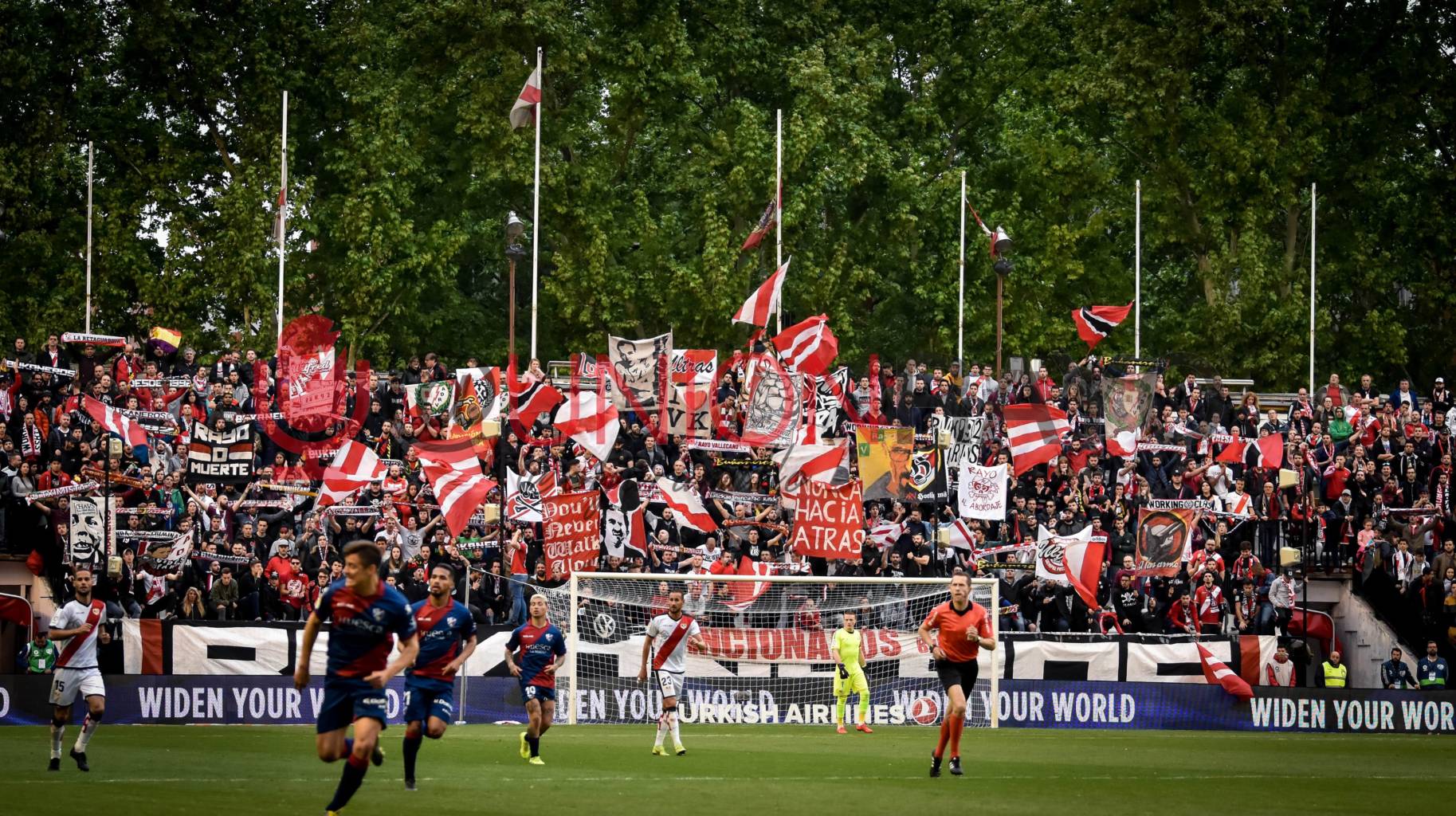 afición Rayo Vallecano