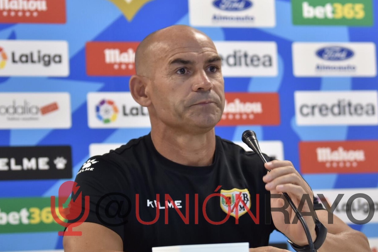 Rueda de prensa de Paco Jémez previa la Elche - Rayo Vallecano 1 eZy Watermark 08 07 2019 11 32 56a. m.