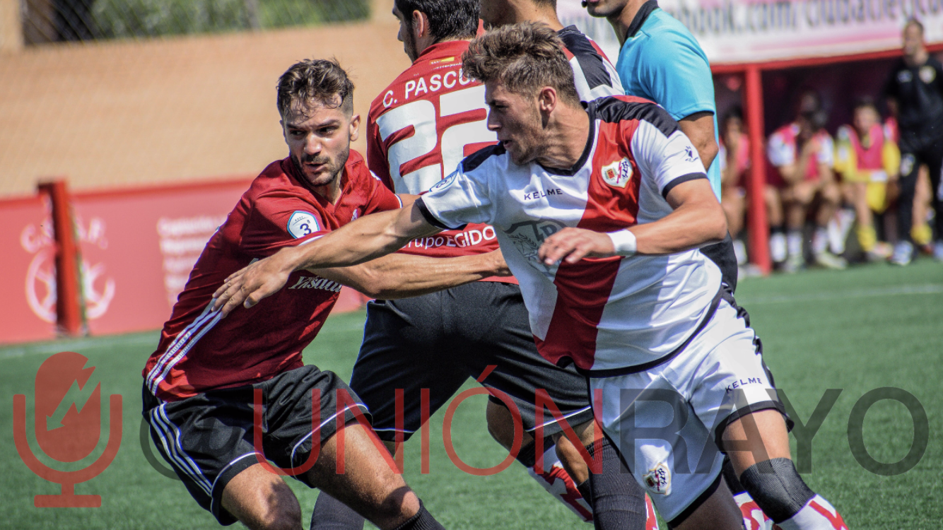 Jorge Moreno, el ‘Martín’ del Rayo B 1 Pinto