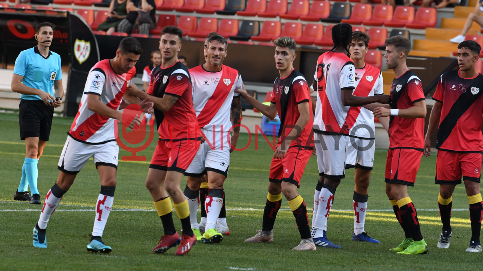 El Rayo Vallecano ganó 7-0 al filial en un partidillo de entrenamiento 1 temp 53