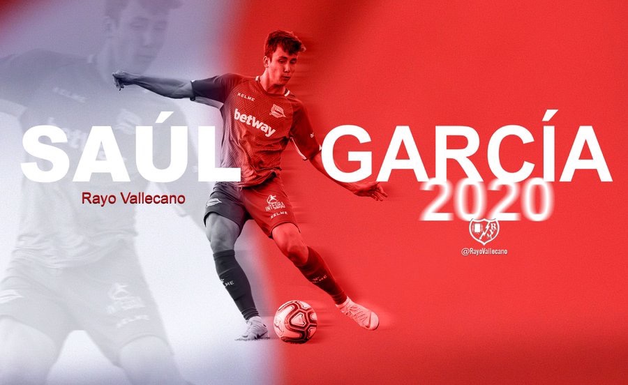 Saúl García llega cedido al Rayo Vallecano 1 img 3304