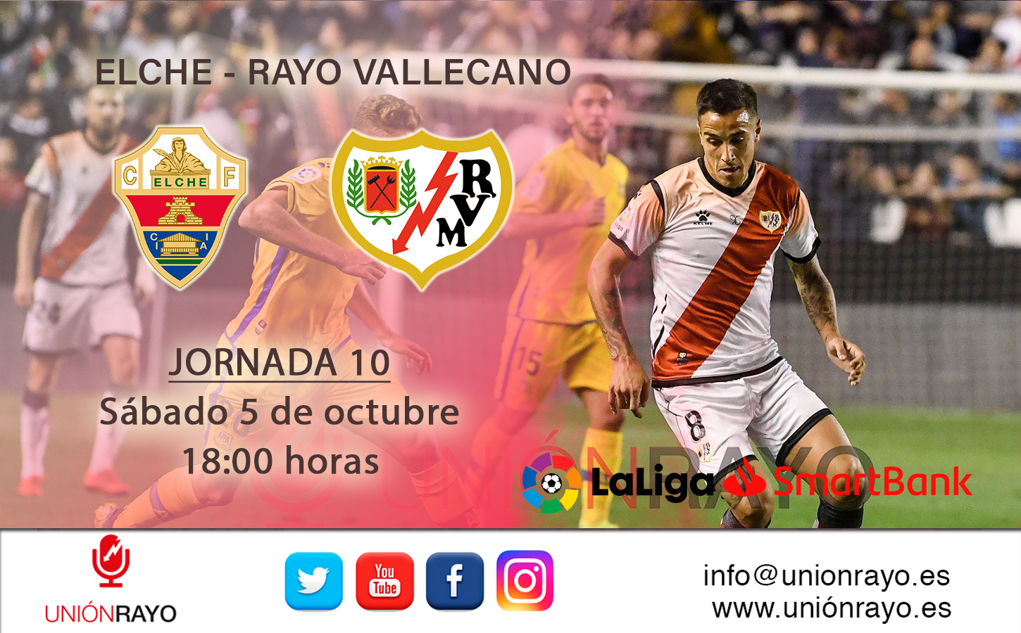 Elche vs Rayo Vallecano: "Carburar a domicilio" 1 Elche Rayo