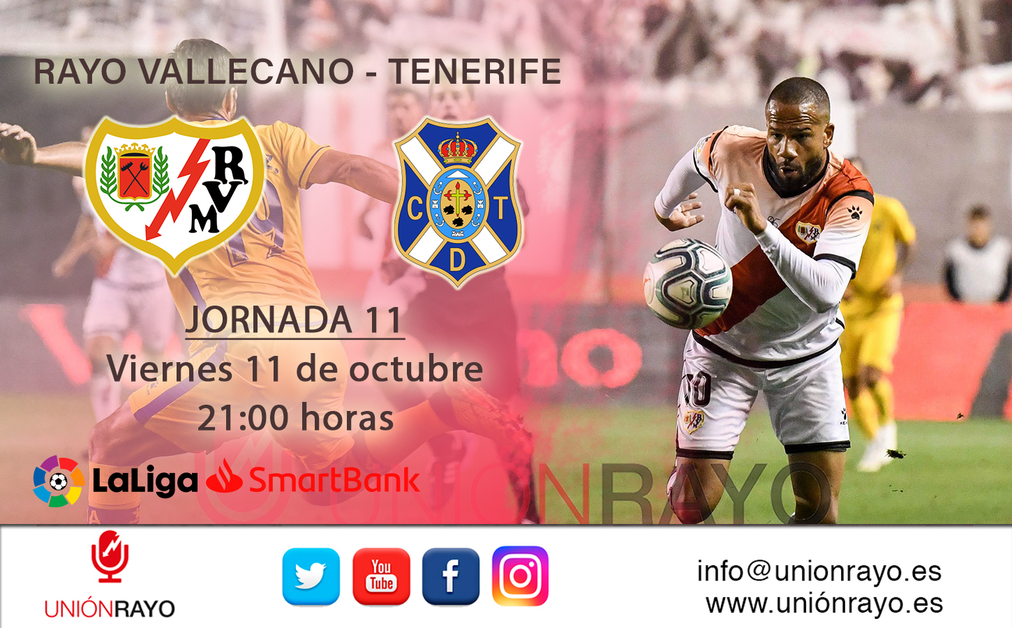 Rayo Tenerife previa