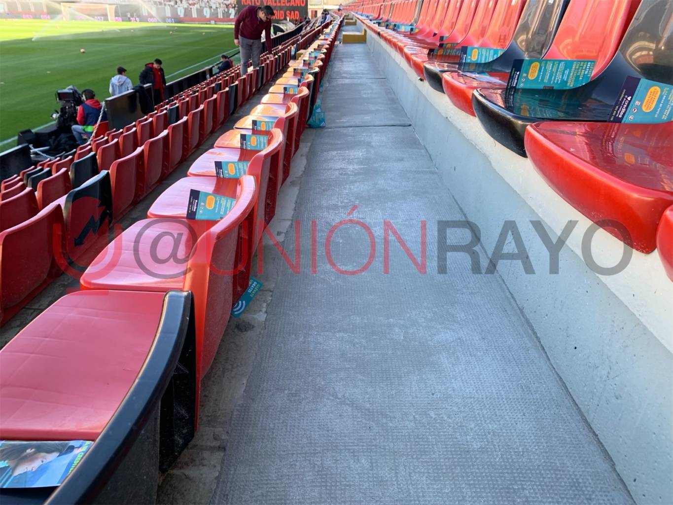 Novedades en el estadio de Vallecas en el último partido ante la Ponferradina 2 ezy watermark 30 10 2019 03 26 47p. m.