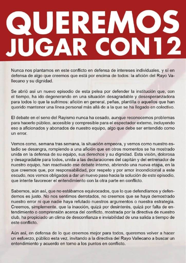 El Rayo Vallecano rechaza una nueva propuesta 2 img 4964