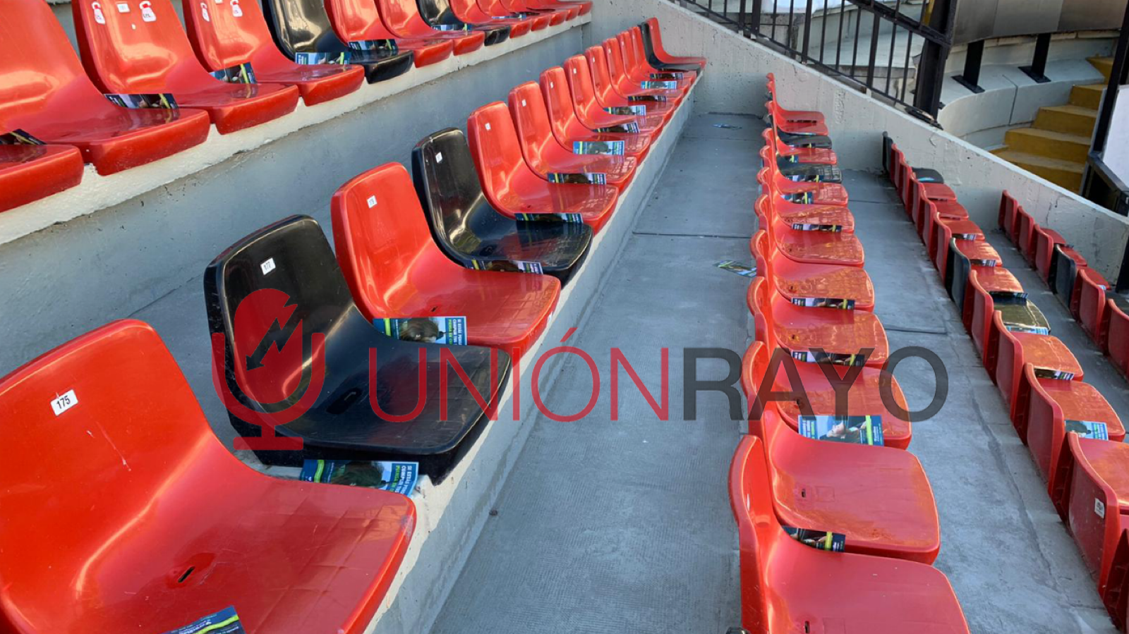 Novedades en el estadio de Vallecas en el último partido ante la Ponferradina 1 Estadio de Vallecas