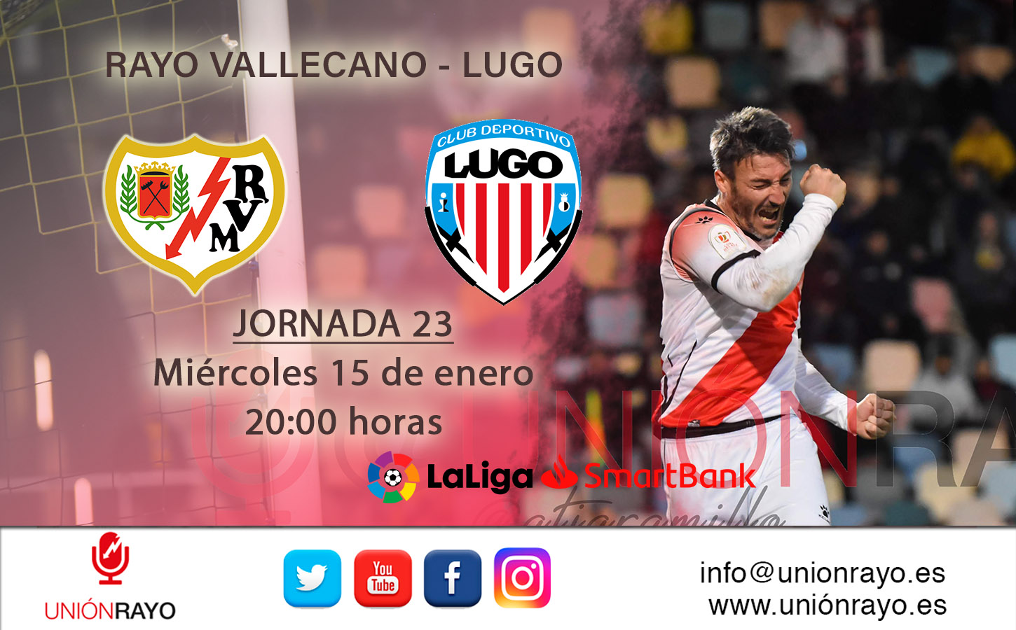 Rayo Vallecano vs Lugo: "La realidad de la Liga tras la resaca de la Copa" 1 Rayo Vallecano Lugo