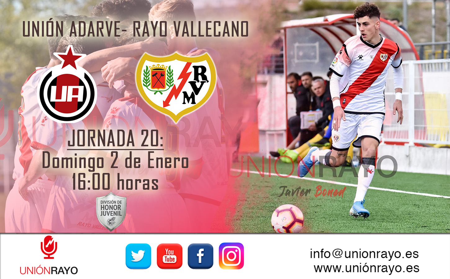 unionadarve rayo juvenil a