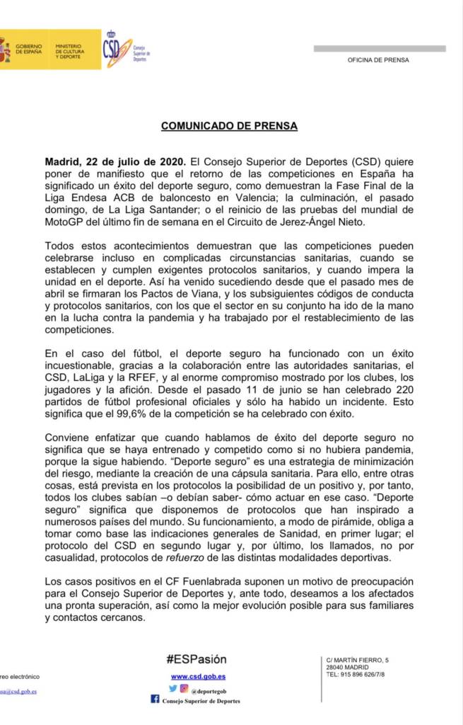 El CSD explica que el Fuenlabrada inclumplió el protocolo 2 IMG 6892