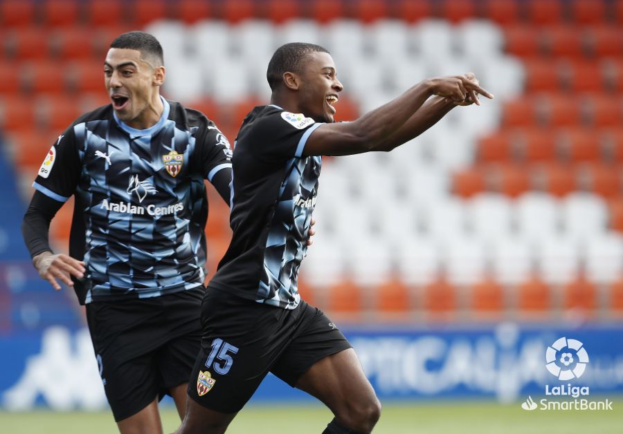 Akieme se estrena como goleador con el Almería y acaba expulsado 1 WhatsApp Image 2020 09 27 at 12.52.10