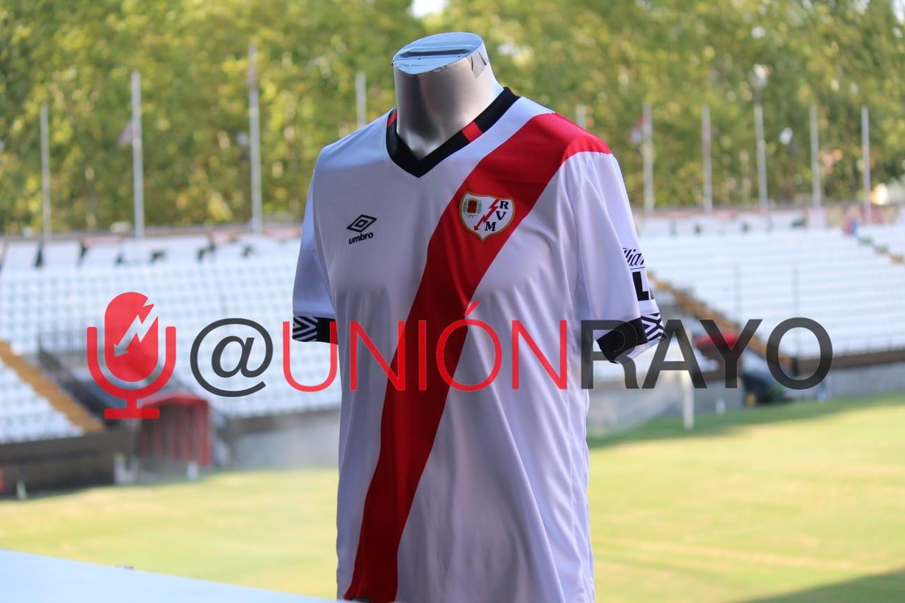 El Femenino y el Rayo B lucirán Umbro en su estreno liguero 1 camiseta primera equipacion