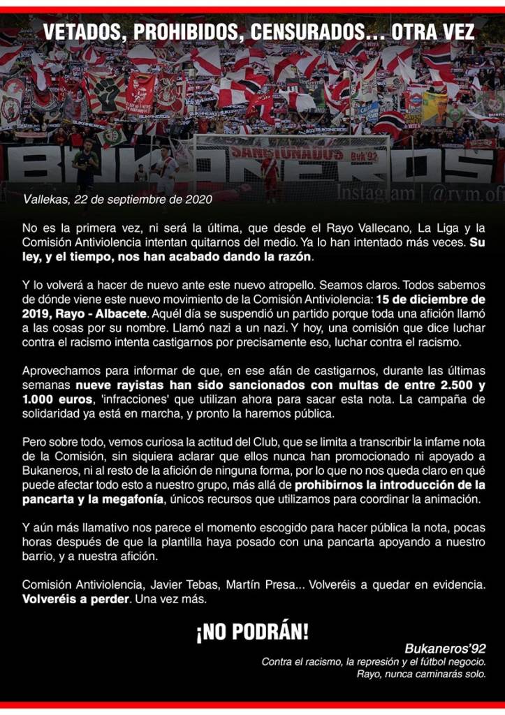 Bukaneros denuncia sanciones a nueve rayistas en la última semana 2 img 3363