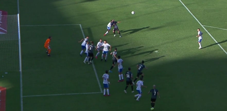 El Rayo reclamó un posible penalti sobre Óscar Valentín 1 penalti oscar