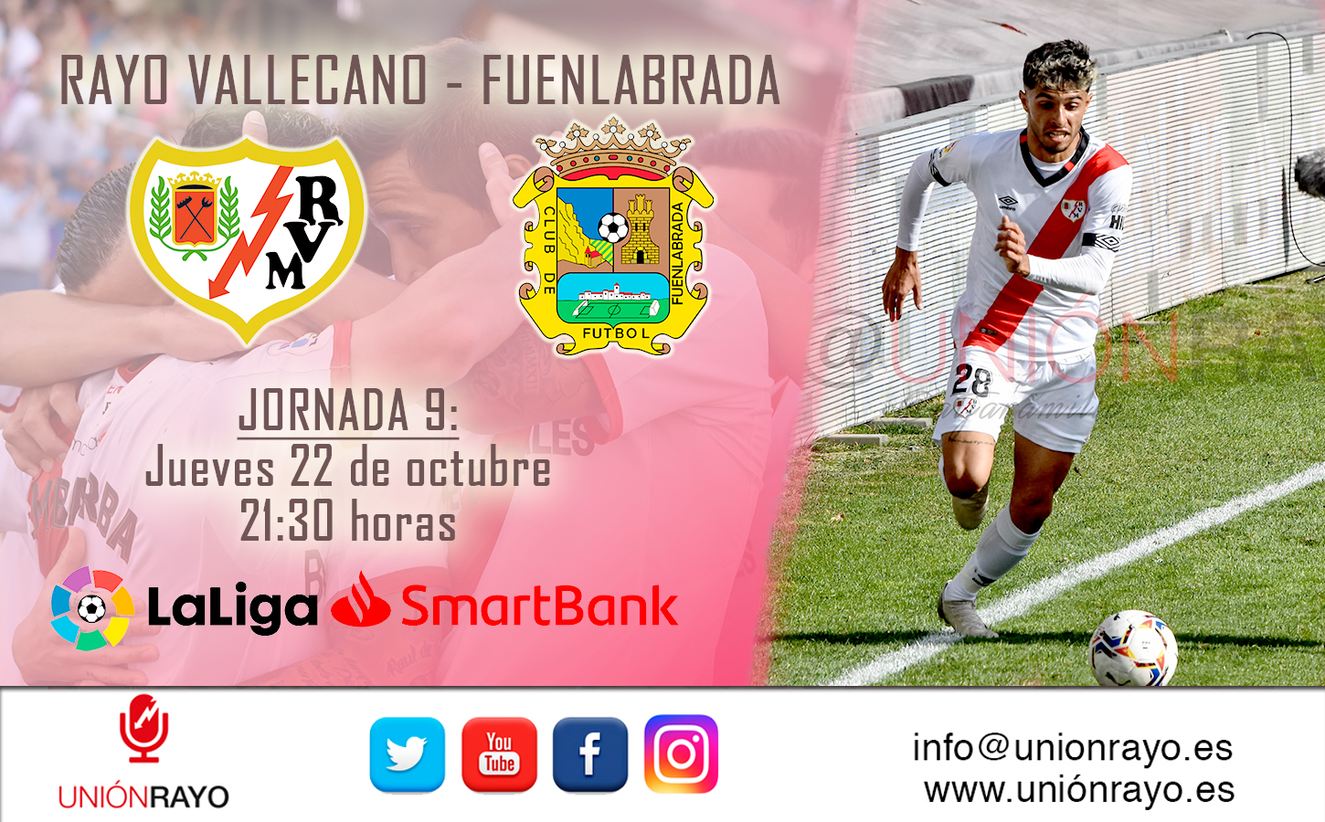 Rayo Vallecano-Fuenlabrada: “La amenaza de Sandoval” 1 cartel rayo fuenlabrada