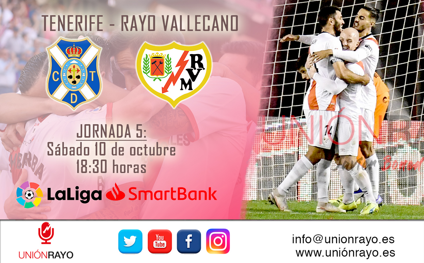 cartel tenerife rayo