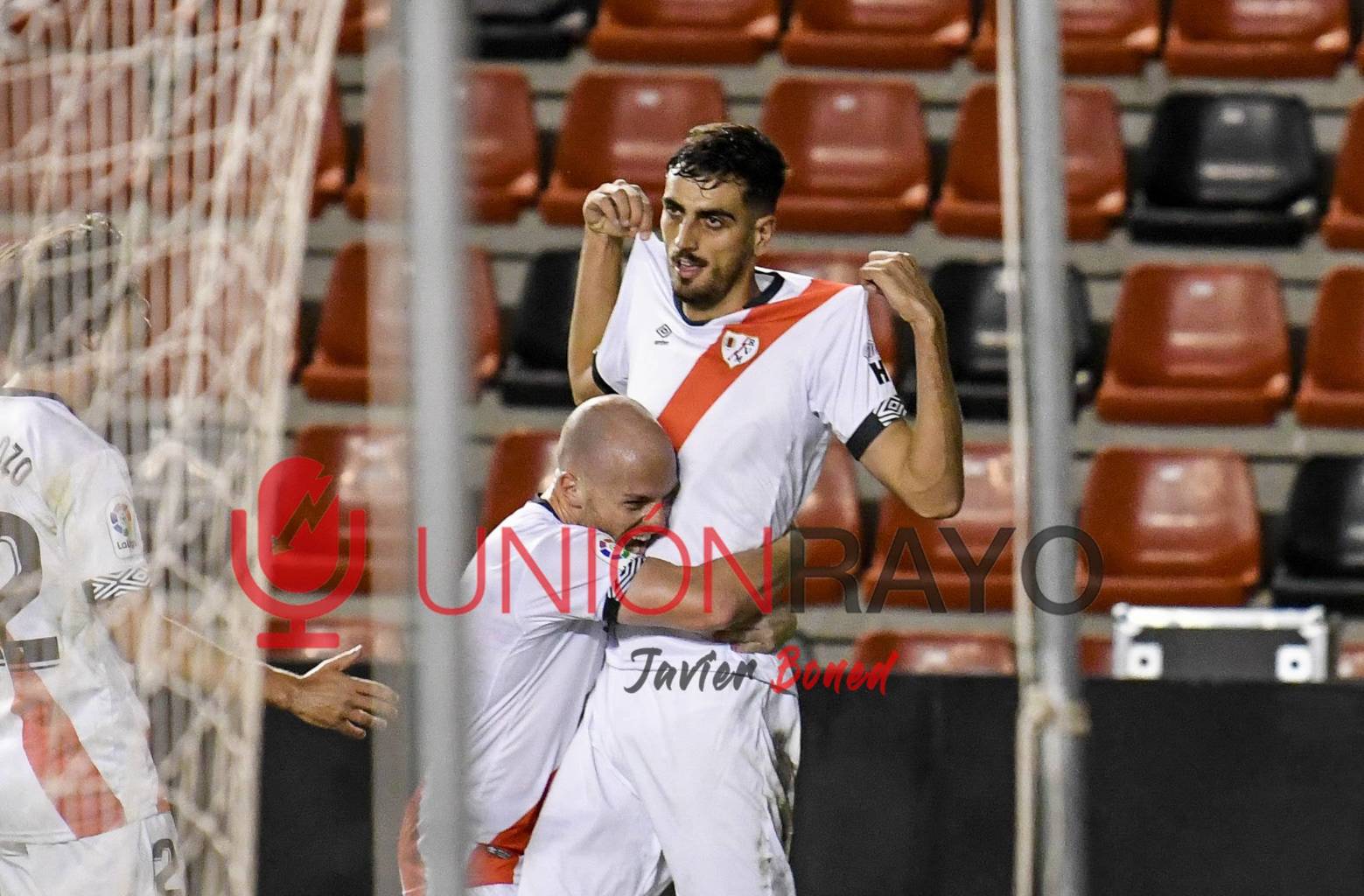 El Rayo recurre la tarjeta de Catena que vio ante el Almería 1 DSC 7653