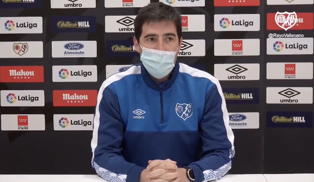 Iraola: "Entramos en una fase de mucho partido y habrá que utilizar más jugadores" 1 IMG 0855