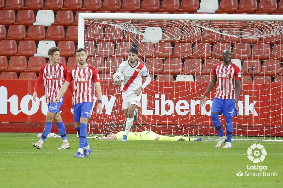 El Rayo sigue sin romper la racha fuera 1 catena gol