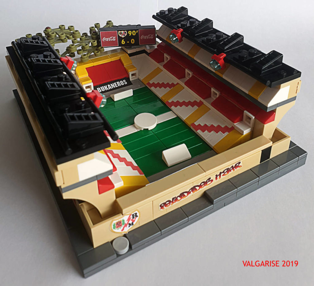 lego estadio de vallecas replica