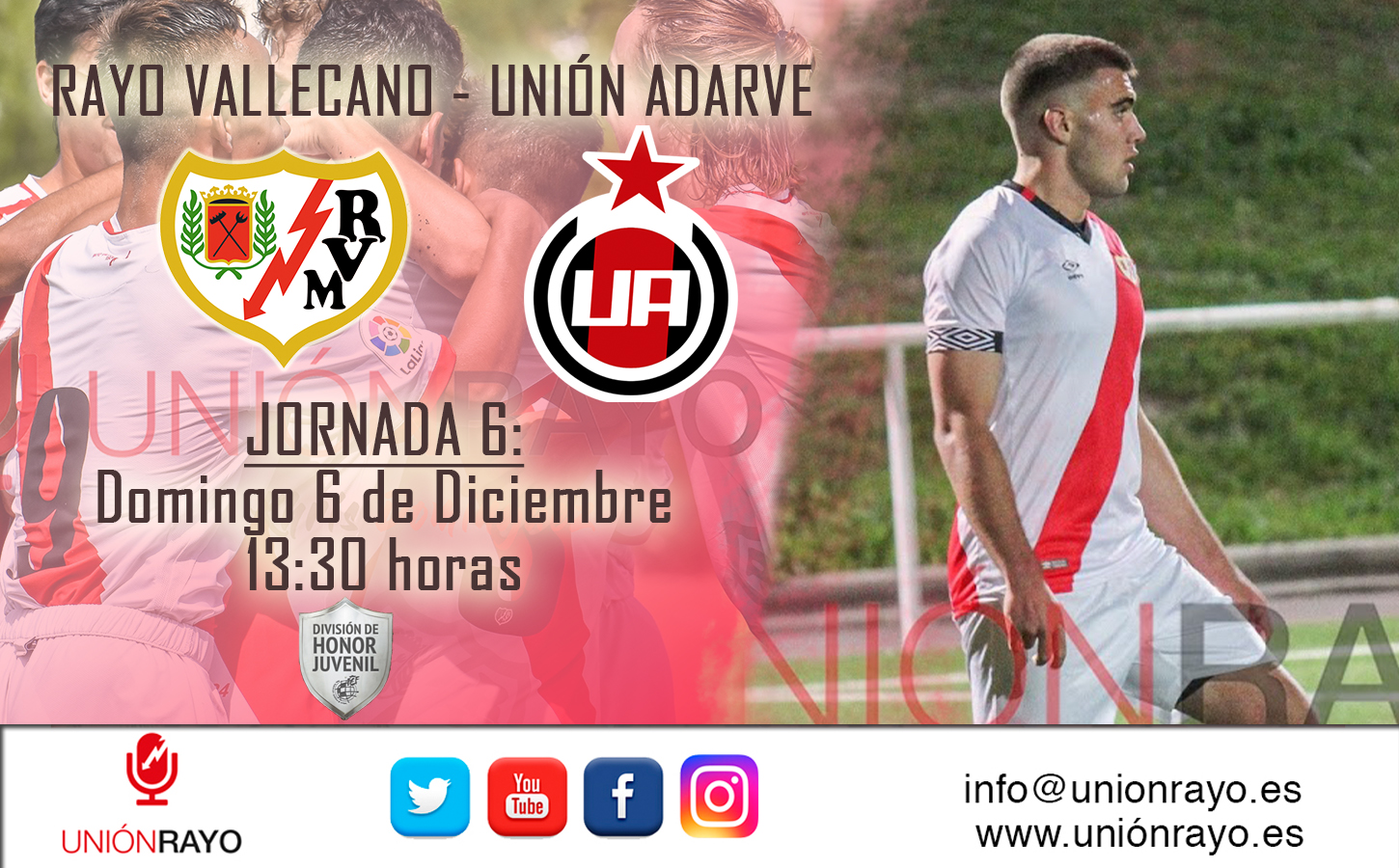 rayo juvenil a union adarve