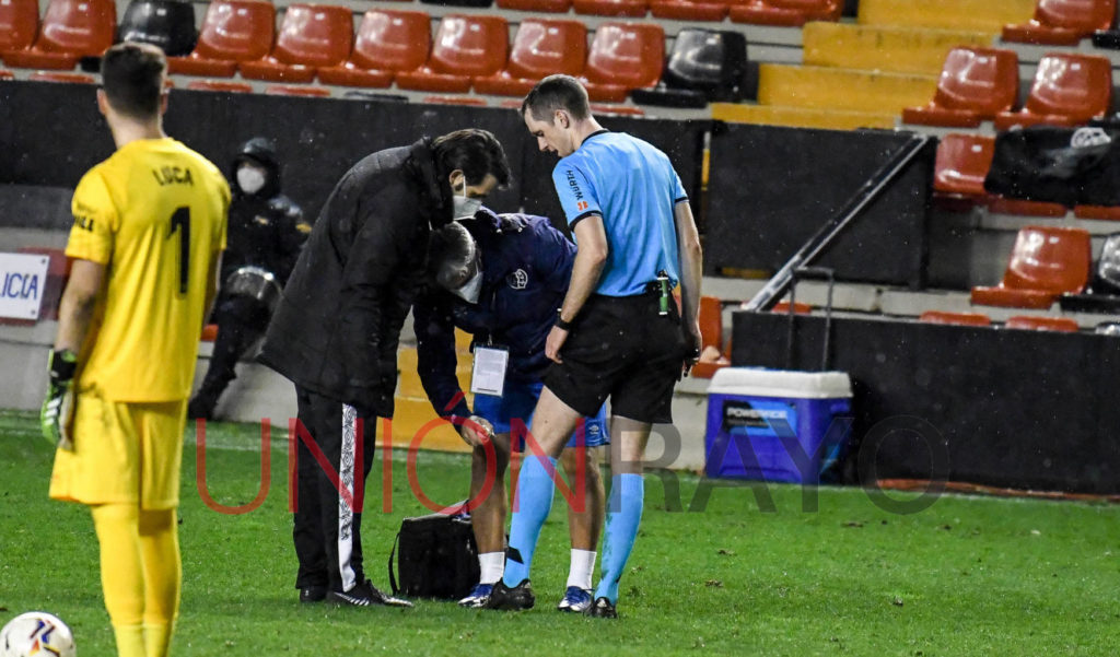 lesion arbitro Galech Apezteguia