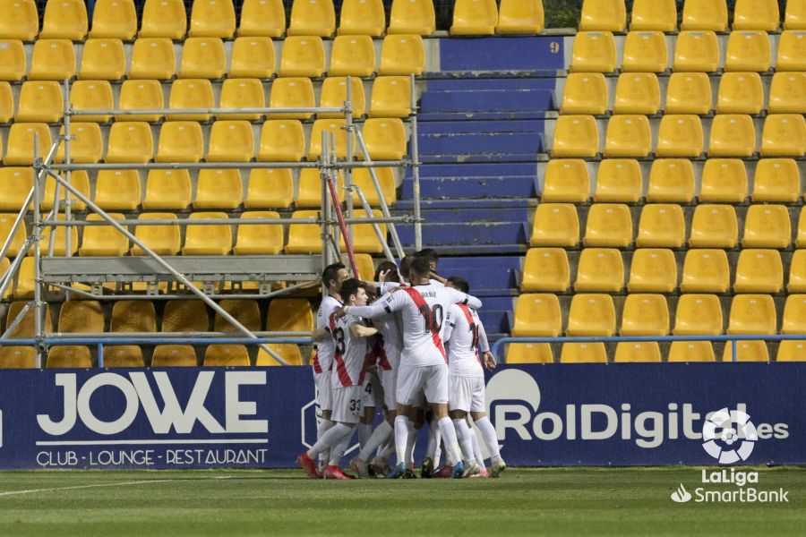 Alcorcon Rayo celebracion gol