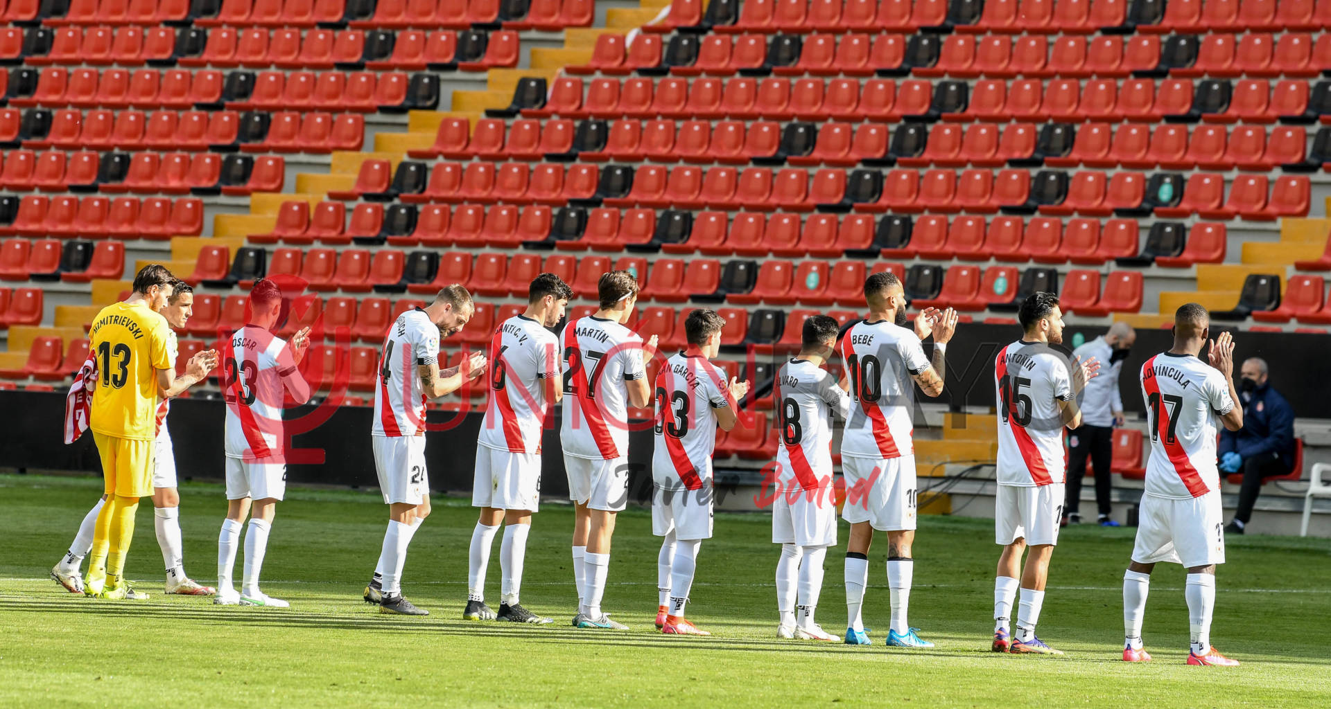 Once del Rayo Vallecano ante el Mirandés 1 DSC 2139