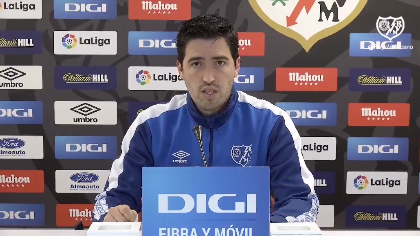 Iraola: "Tenemos que mejorar el inicio que hicimos ante el Girona" 1 Iraola 2