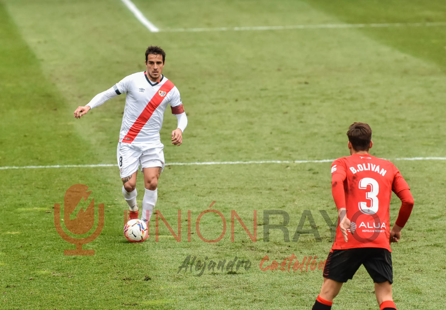 El Rayo Vallecano, tercer equipo con mayor posesión de la Liga SmartBank 1 Trejo 2