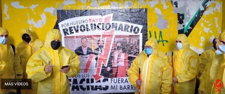 aficion rayo vallecano manifestacion