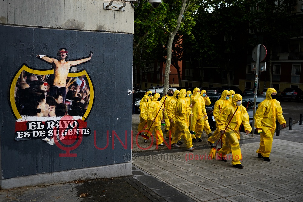 manifestacion aficion rayo 1