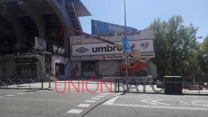 Galería de las obras de la primera fase del estadio de Vallecas 12 obras vallecas
