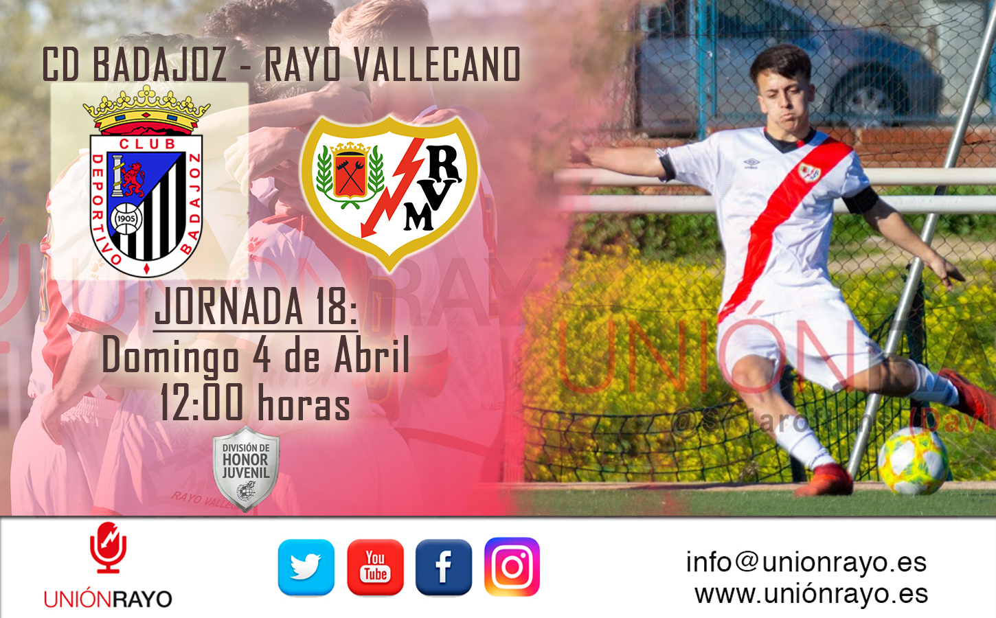 partidos JUVENIL FUERA CASA