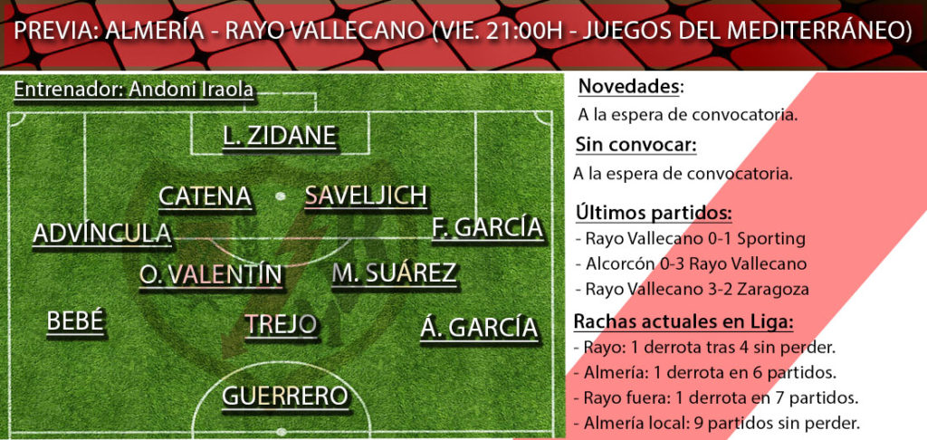 posible once Almeria Rayo
