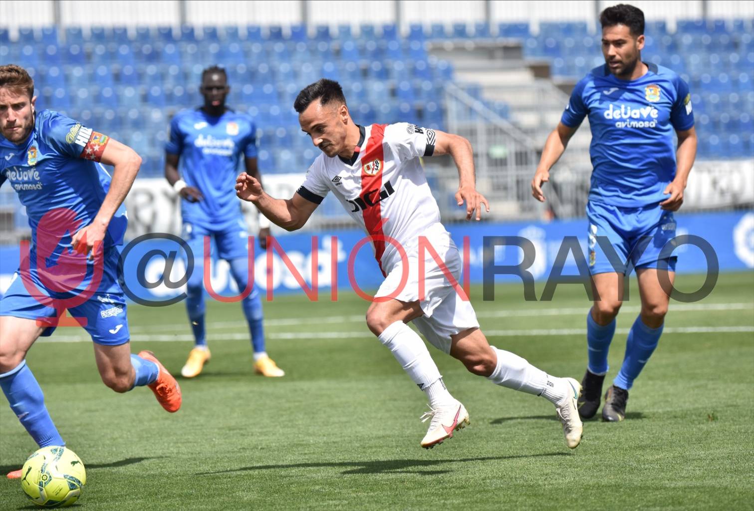 Álvaro García: su temporada con más partidos en el Rayo Vallecano 1 Alvaro Garcia union Rayo
