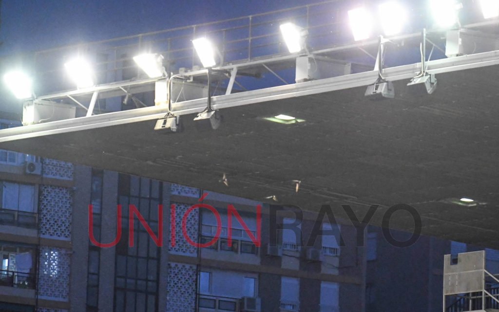 luces pajados estadio vallecas