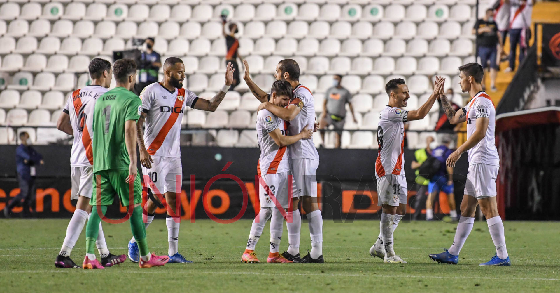 celebracion rayo vallecano playoff leganes