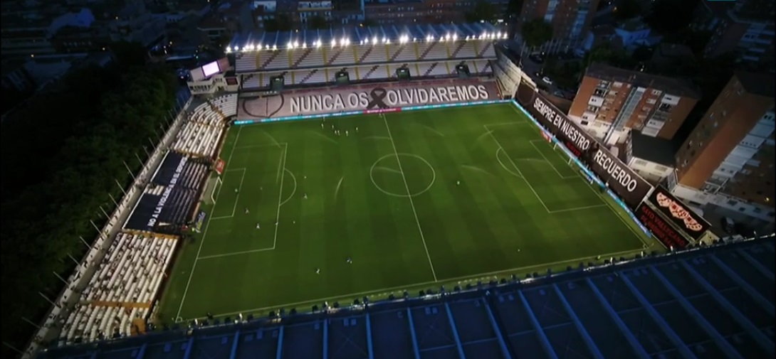 LaLiga y la Comunidad se plantan: el Rayo - Granada se jugará en Vallecas 1 estadio vallecas dron noche