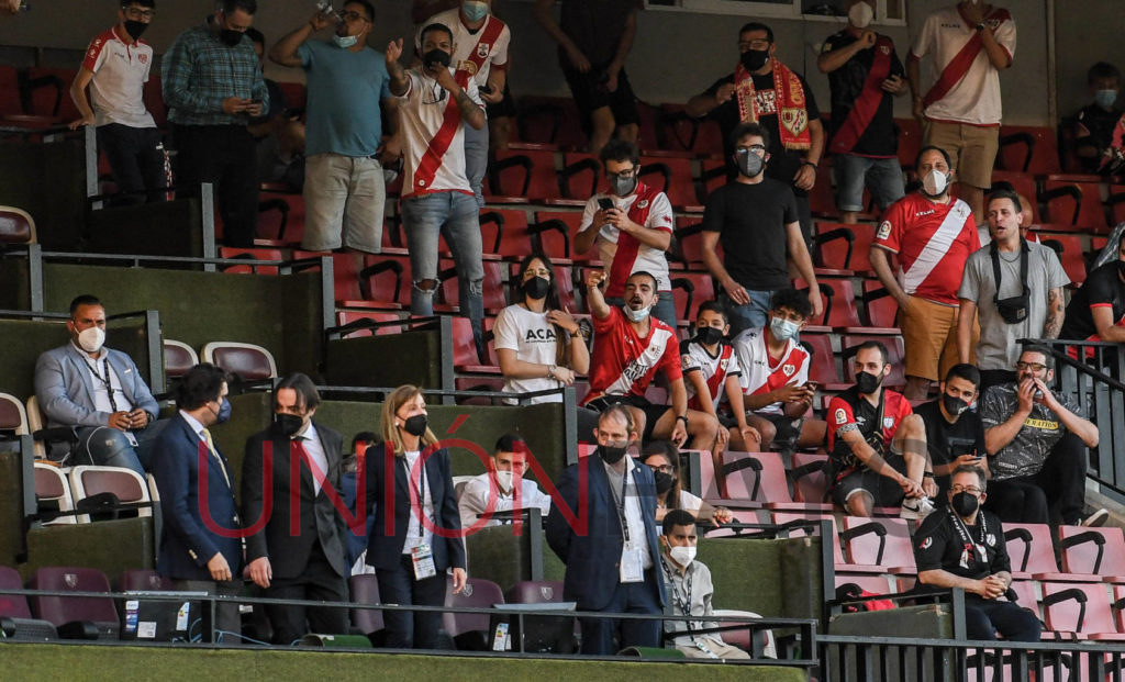 palco vallecas aficionados insultos martin presa